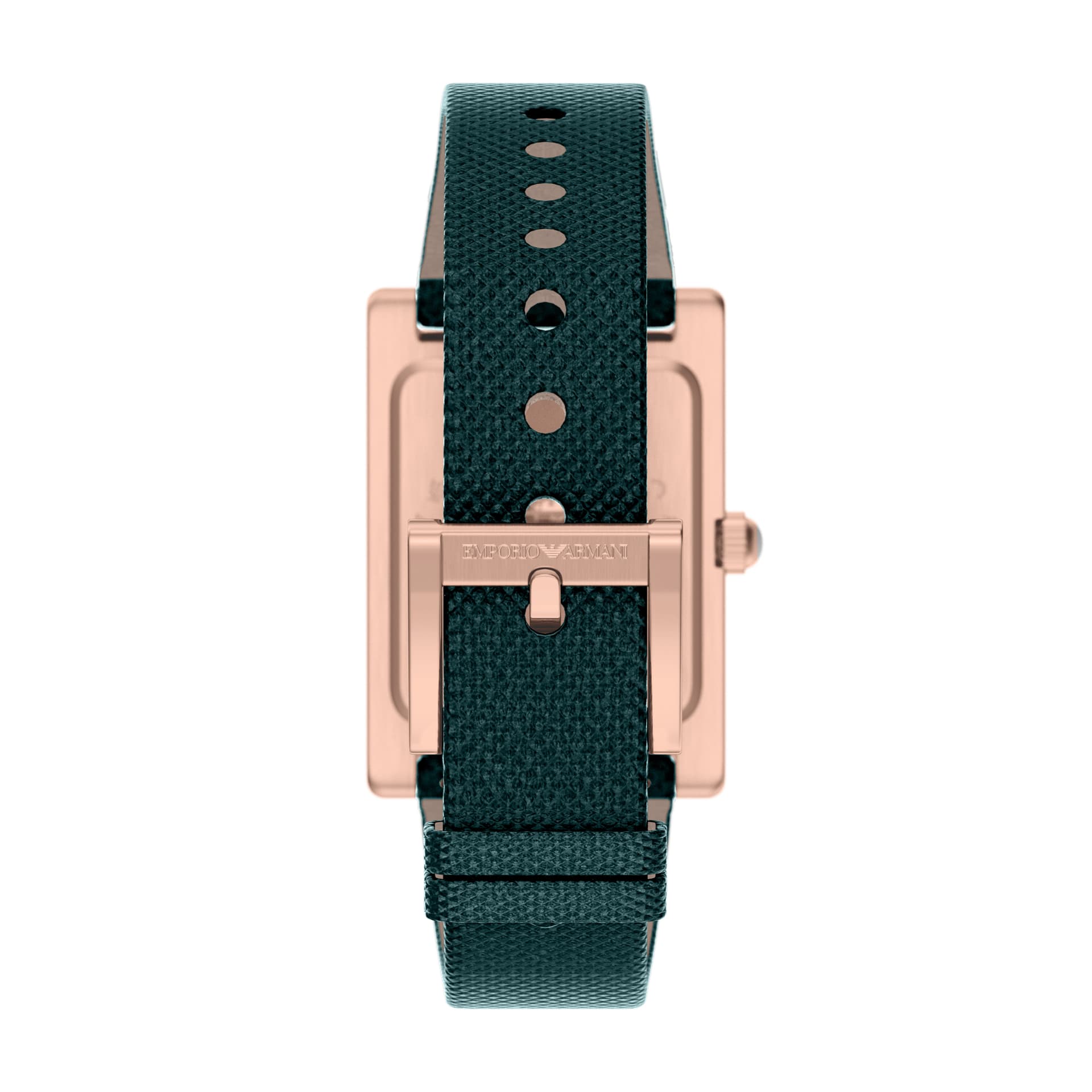 Механические часы EMPORIO ARMANI Маленький квадратный стол Часы с кварцевым механизмом Перламутровый циферблат - изображение 3