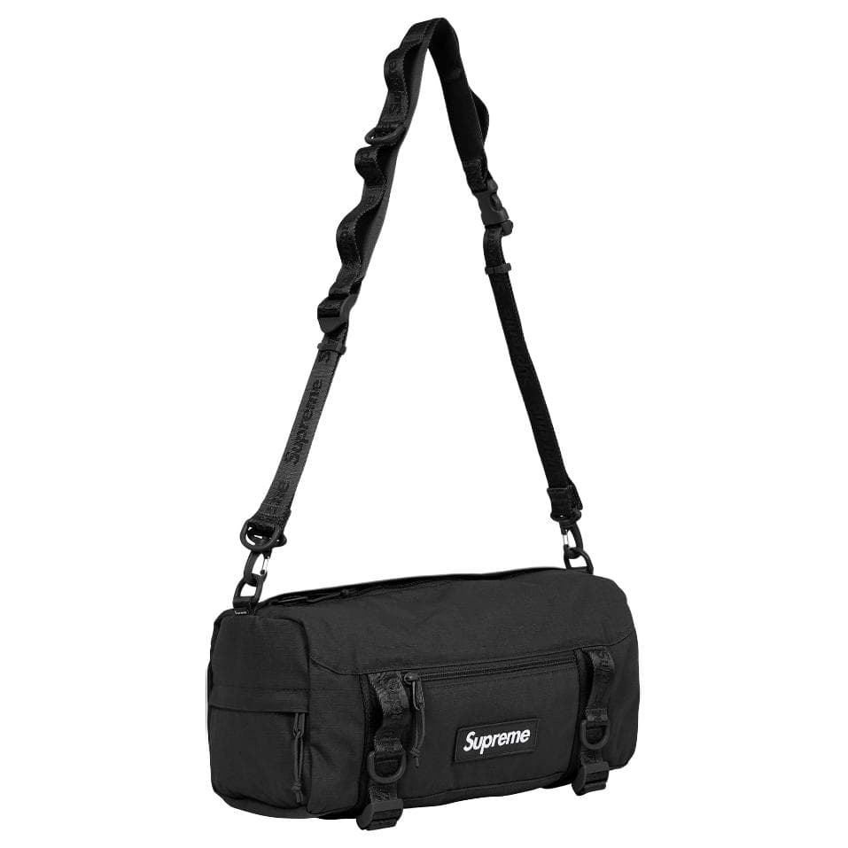 Сумка через плечо Supreme CORDURA® Хлопковая смесь Резистентная к разрыву ткань Сумка через плечо Унисекс Черная - изображение 3