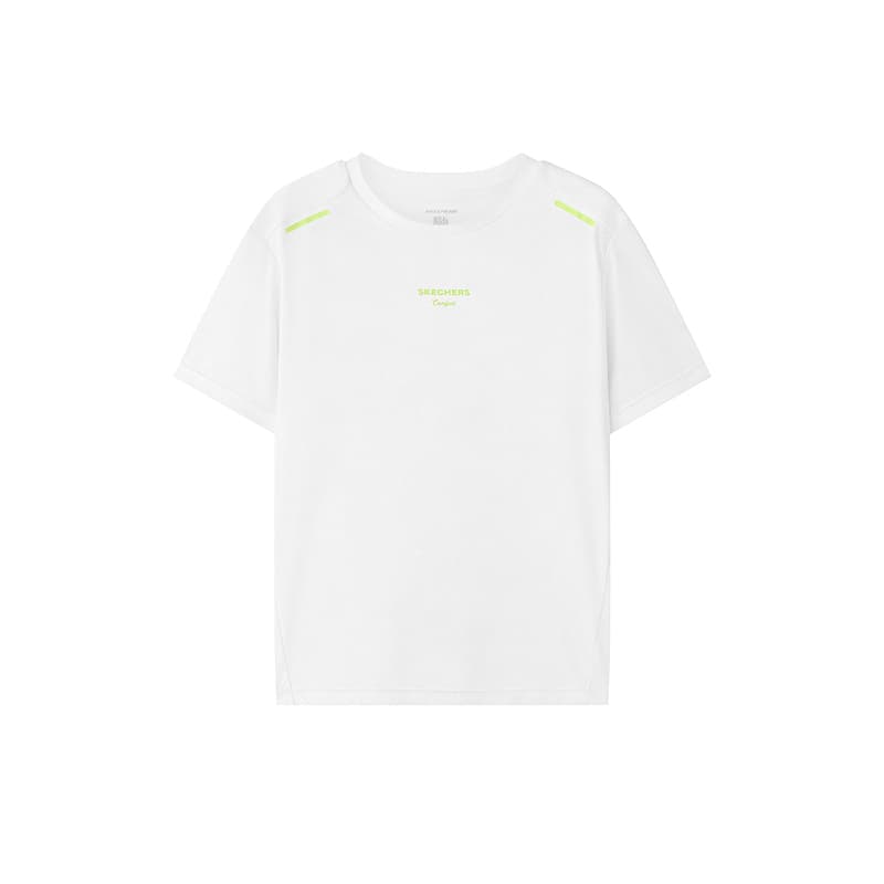Футболка Skechers Kids Ярко-белый 0019 Детская футболка T - изображение 1