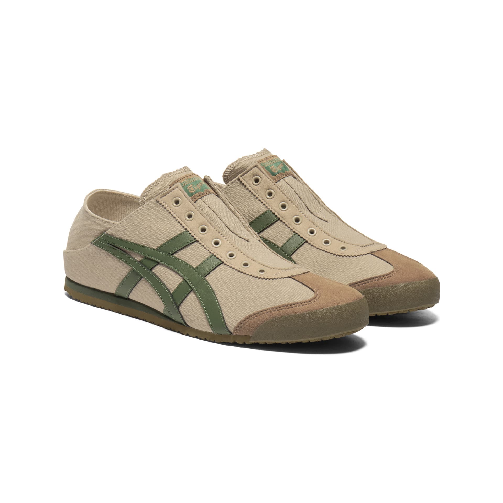 Кроссовки Onitsuka Tiger MEXICO 66 PARATY Повседневная обувь Унисекс Бежевый - изображение 3