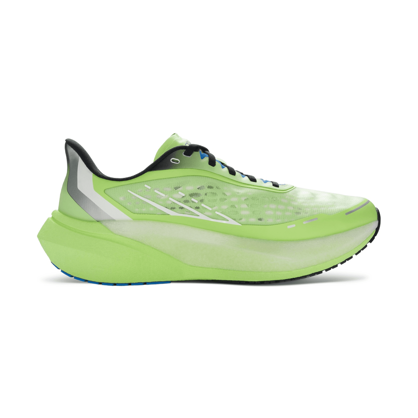 Кроссовки для бега Under Armour Velociti Distance Беговые кроссовки Мужские Неоновый зеленый - изображение 2