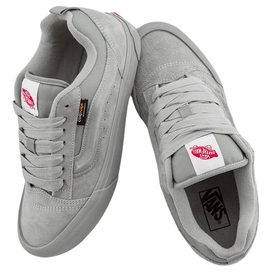 Кроссовки Vans Knu Skool Low Топ Скейтборд Обувь Унисекс Серый - изображение 3