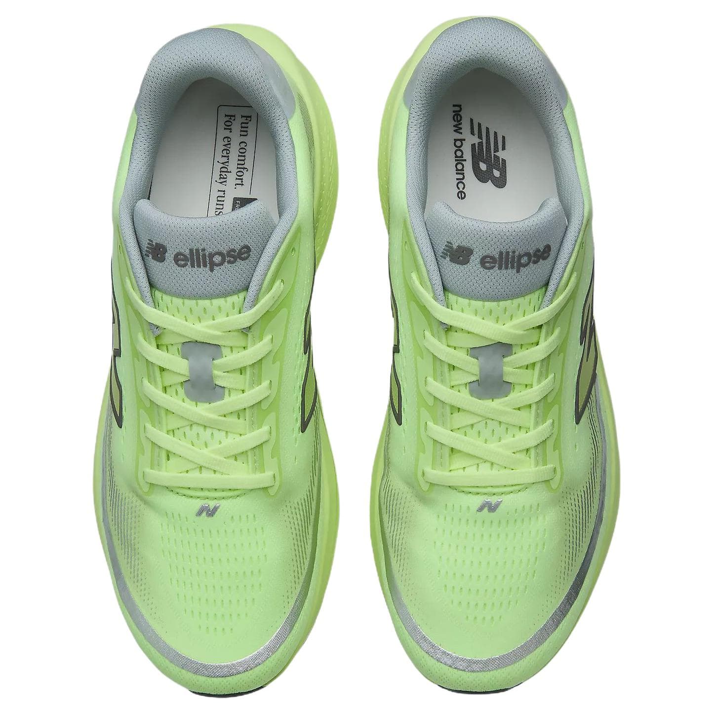 Кроссовки для бега New Balance Ellipse v1 Дышащие Беговые Кроссовки Мужские Зеленые - изображение 4
