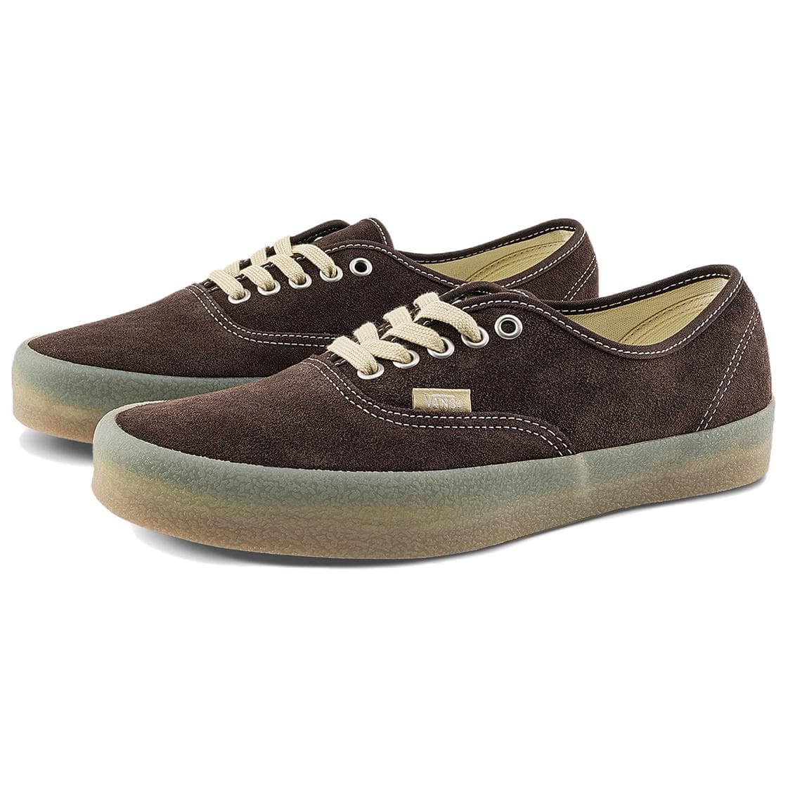 Кроссовки Vans Аутентичные низкие кроссовки для скейтбординга унисекс кофейного цвета - изображение 4