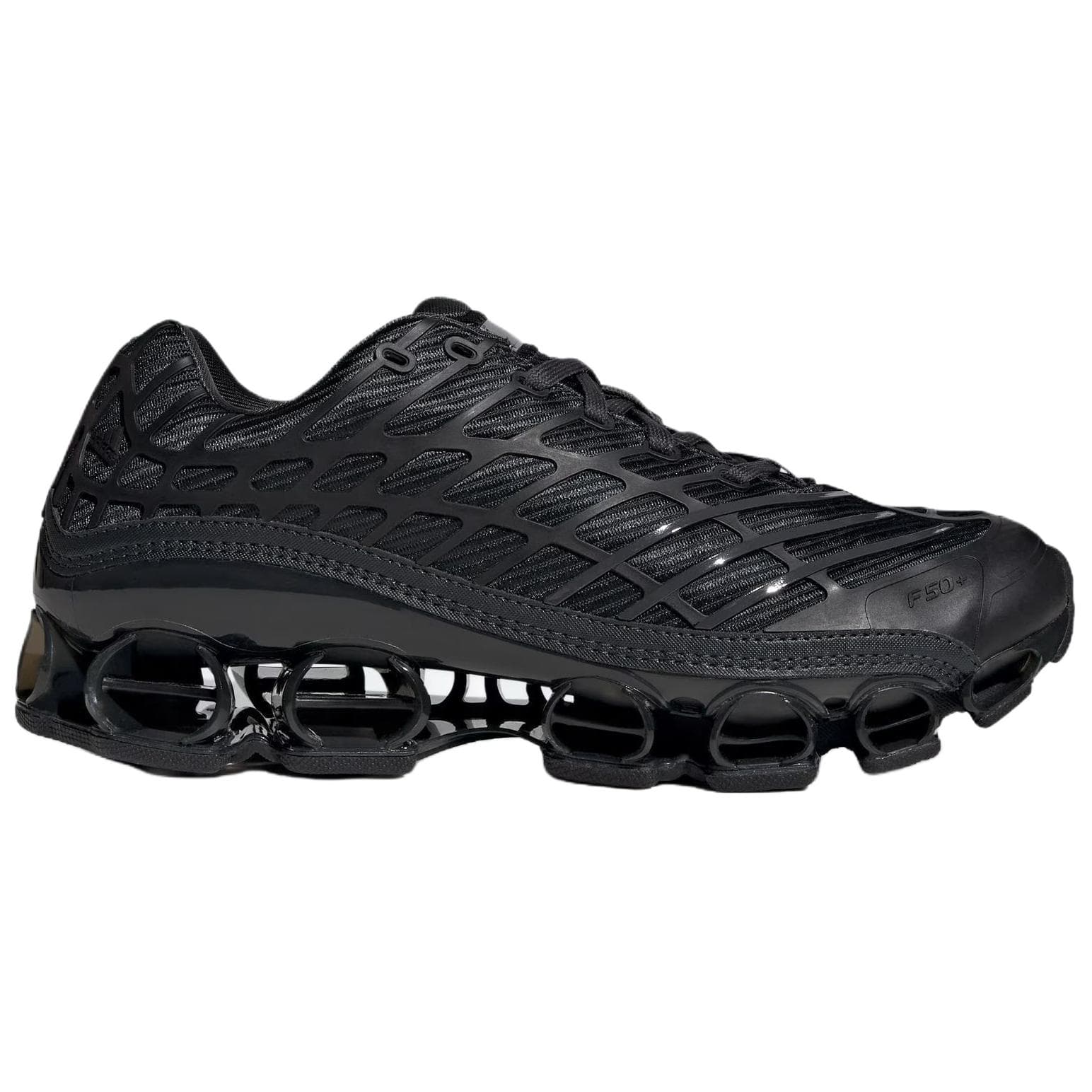 Кроссовки для бега Adidas Megaride F50 Повседневные беговые кроссовки Унисекс Черные - изображение 2
