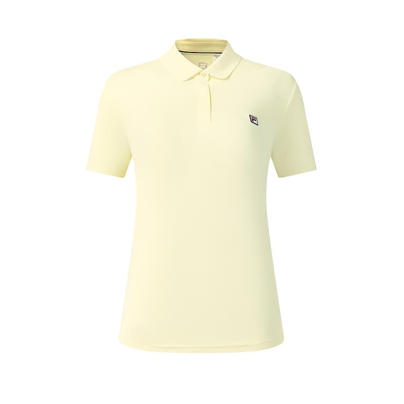 FILA Теннис Поло Женские Chrysanthemum Yellow - изображение 3