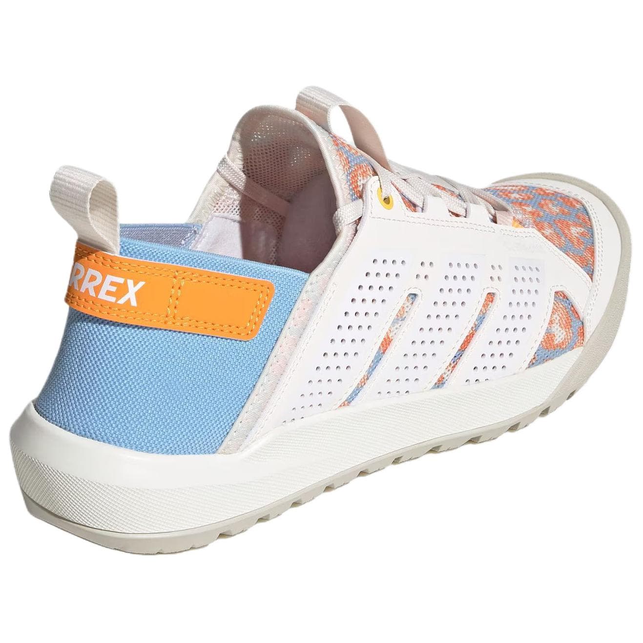Кроссовки Adidas DAROGA 25 Ткань Удобный Походная обувь Унисекс Нефритовый белый - изображение 4