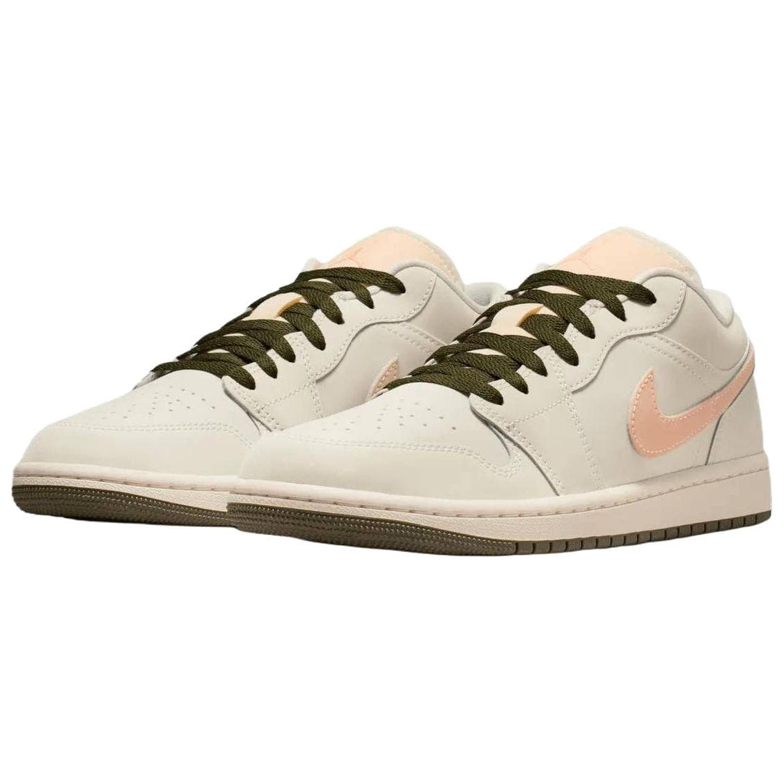 Ретро баскетбольные кроссовки Jordan Air Jordan 1 Винтажные Баскетбольные Кроссовки Женские Парусный Белый Розовый Оранжевый - изображение 2