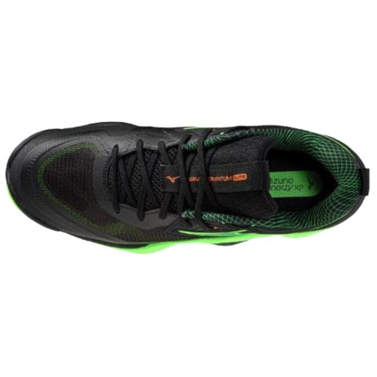 Кроссовки Кроссовки для волейбола Mizuno WAVE MOMENTUM ELITE Унисекс Черный Зеленый - изображение 3