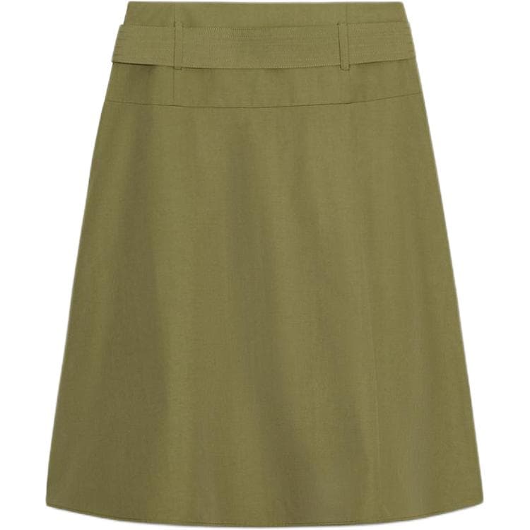 Юбка ZARA Khaki Женские Повседневные Длинные Юбки - изображение 2