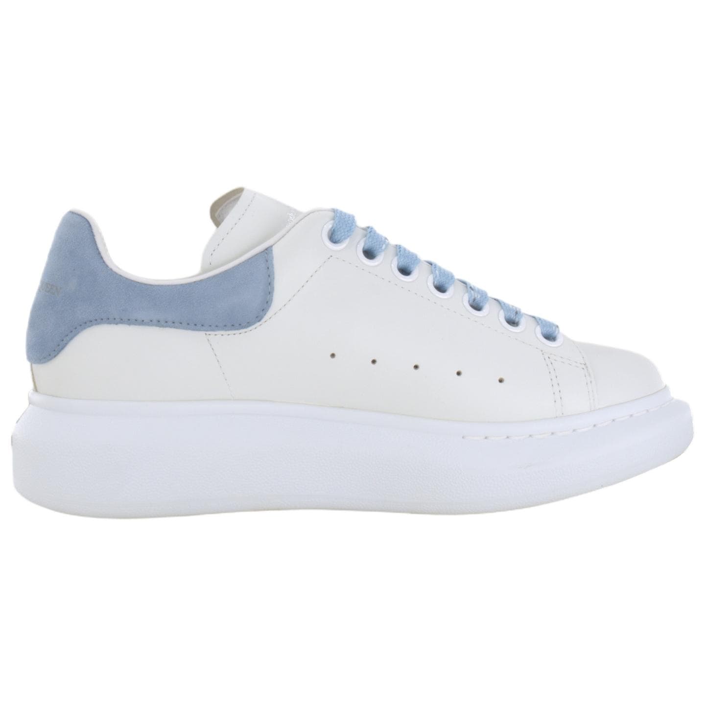 Кроссовки Alexander McQueen Oversized White Blue - изображение 2
