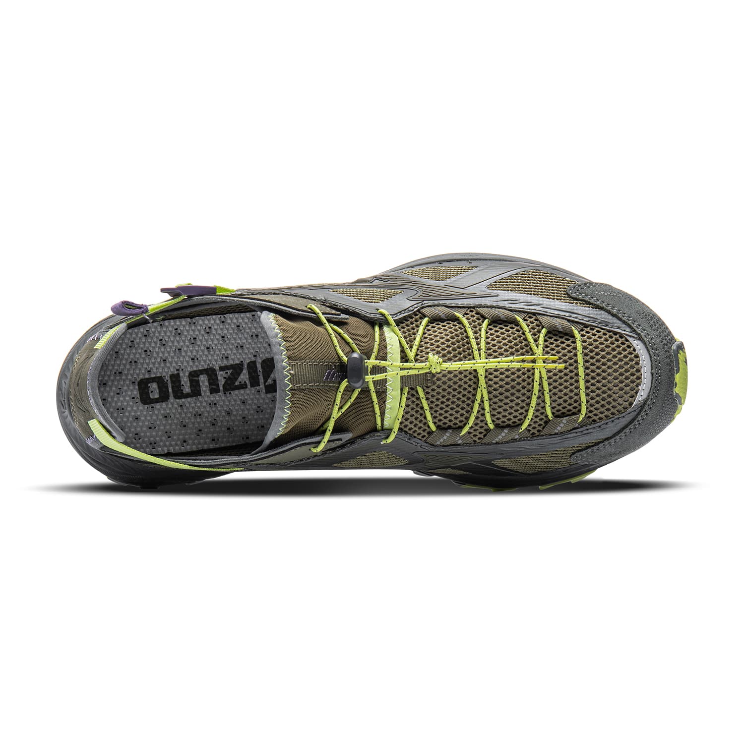 Сандалии Mizuno Racer Trail Low Водная обувь для туризма Унисекс Коричневый Зеленый - изображение 3