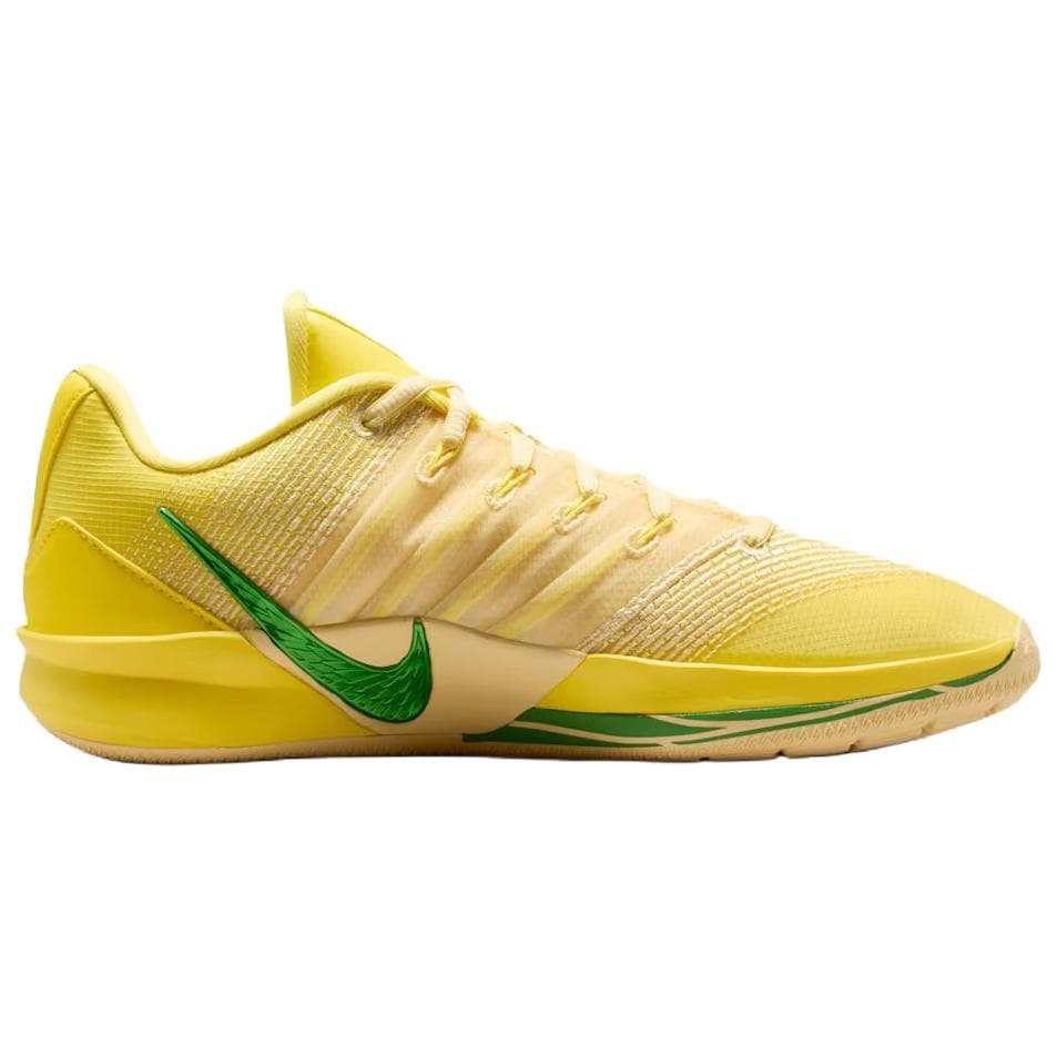 Кроссовки для баскетбола Nike Sabrina 3 Отскок Сцепление Баскетбольные кроссовки Женские Лимон Зеленый - изображение 2