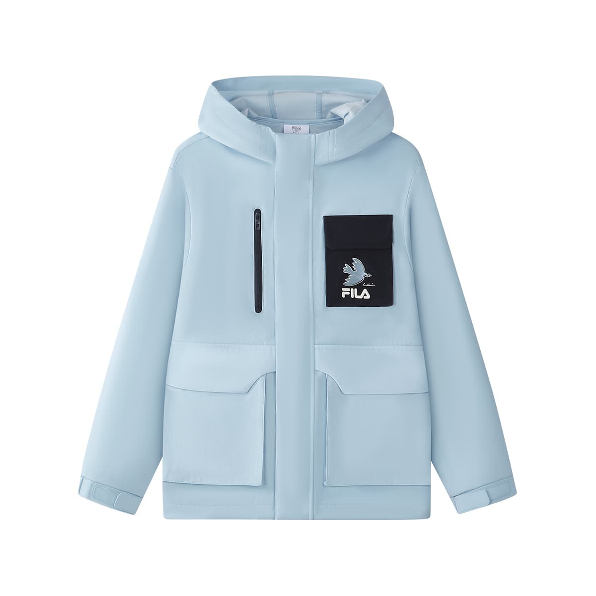 FILA KIDS Вязаные ткани Пальто Кобальтовый синий Детский - изображение 1