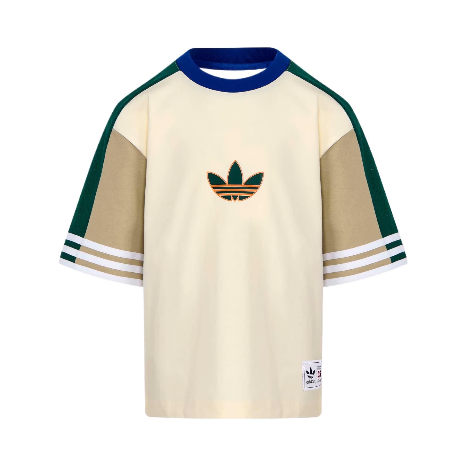 Футболка Adidas Originals Сливочный Kids T-рубашки - изображение 1