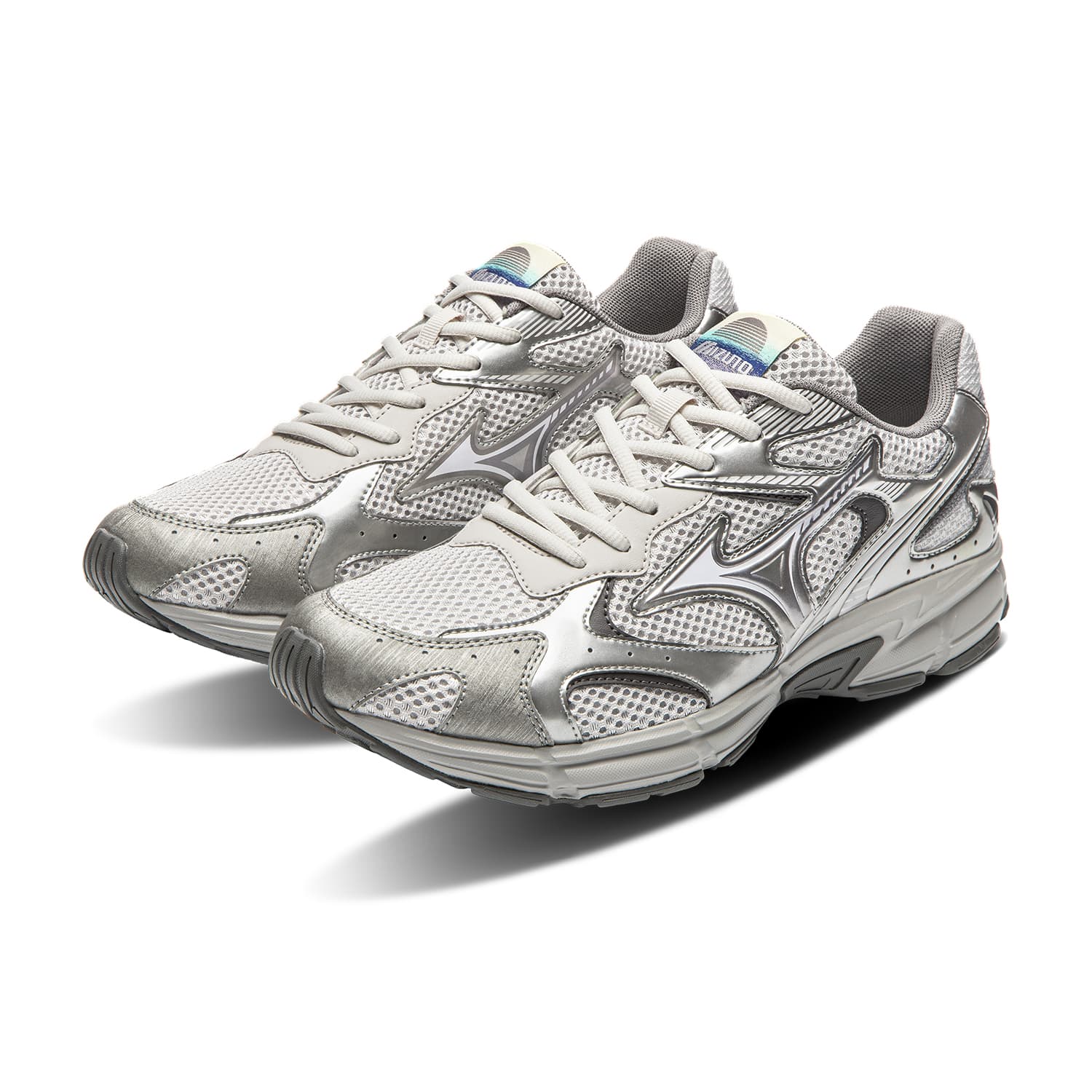 Кроссовки для бега Mizuno Speed 2K Low Топ Повседневные кроссовки для бега Унисекс Космическое серебряный - изображение 4