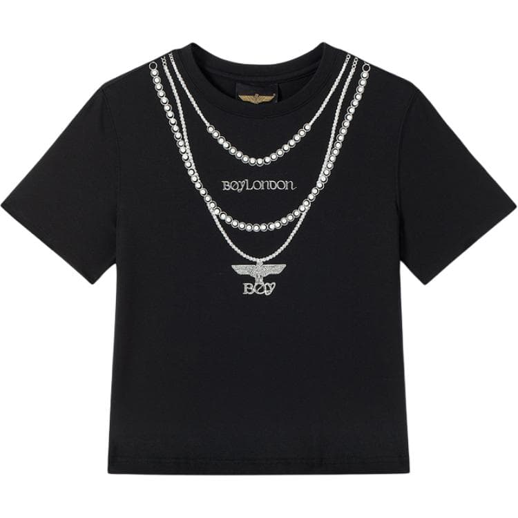 Футболка Boy London Черные Женские T-рубашки - изображение 1