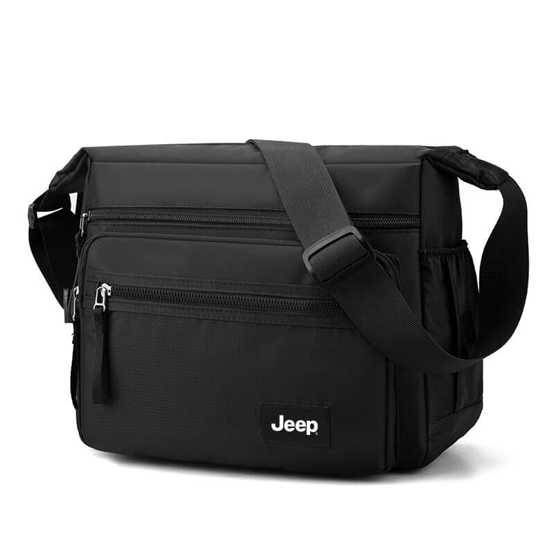 Сумка через плечо Jeep Нейлоновая Сумка Стандартная (Standard) Мужская Черная - изображение 2