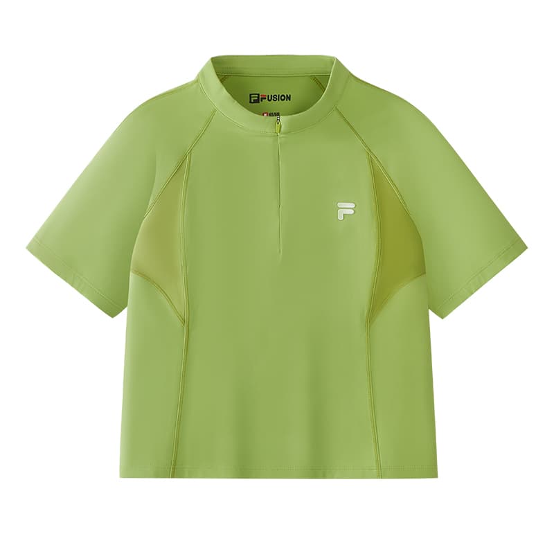 Футболка FILA FUSION URBAN TECH T Рубашка Женская Трава Creek Зеленая - изображение 1