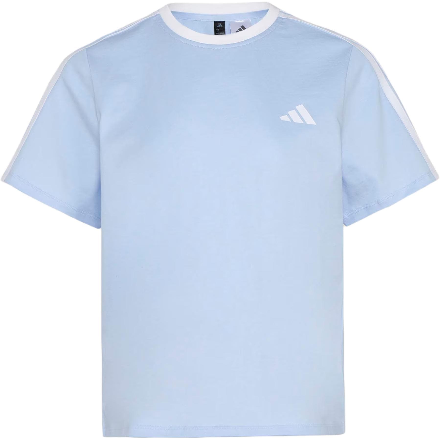 Футболка Adidas Dance Кристально-синие Женские T-рубашки - изображение 1