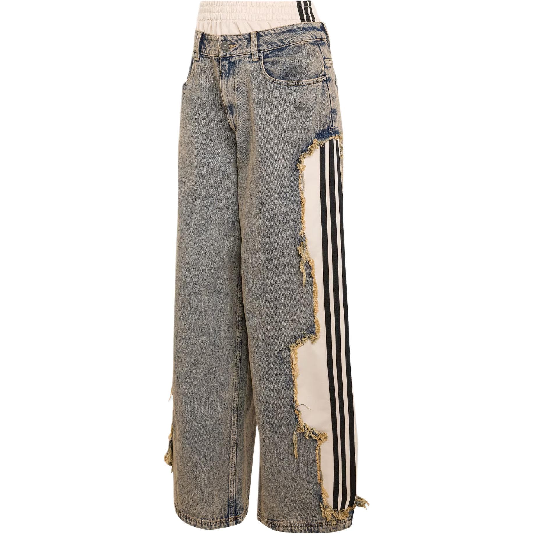 Джинсы Adidas Originals ADILENIUM 5,0 Разобранные Джоггеры Джинсы Женские - изображение 1