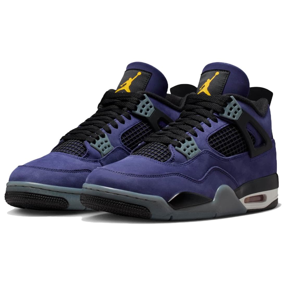 Ретро баскетбольные кроссовки Jordan Air Jordan 4 MID Топ Ретро Баскетбольные Кроссовки Мужские Фиолетовые - изображение 3