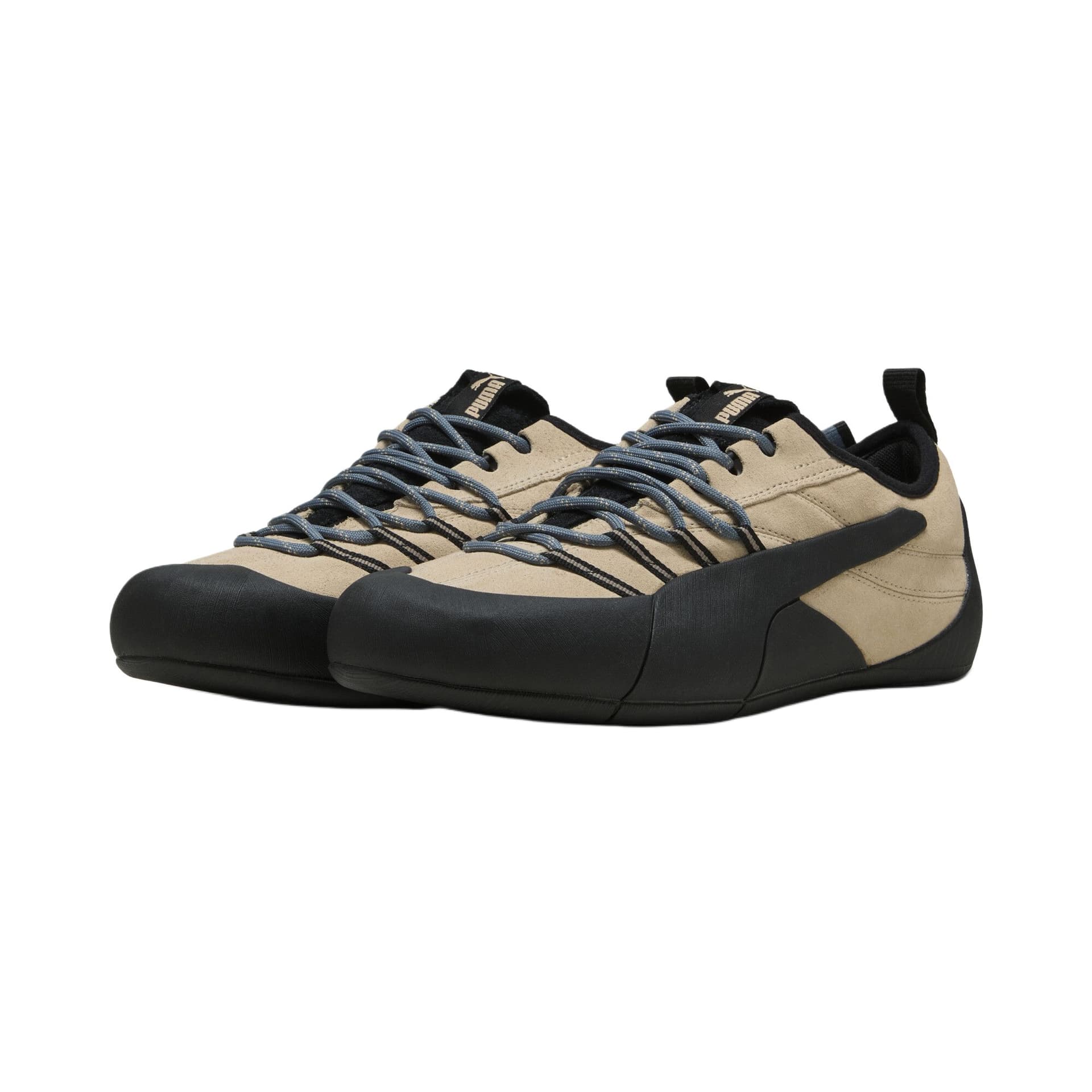 Кроссовки PUMA KLIM Износостойкие Низкие Повседневные Кроссовки Унисекс Черные Коричневые - изображение 3