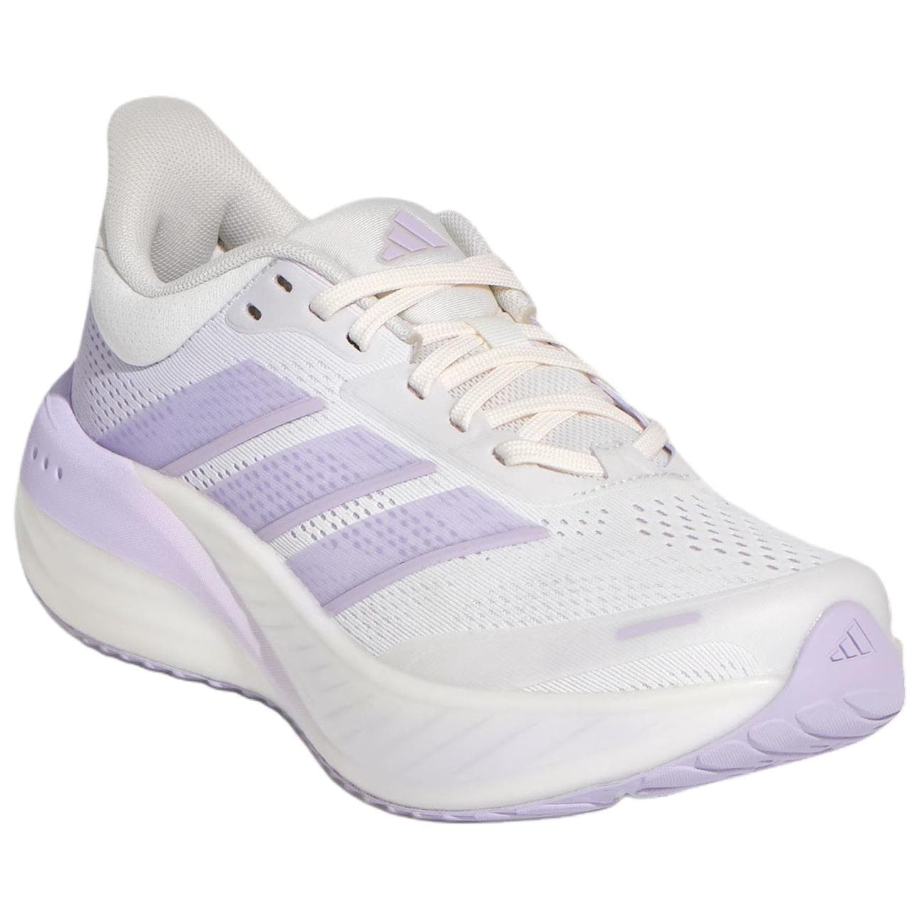 Кроссовки для бега Adidas CUSHIONNOVA Противоскользящие Устойчивые к износу Низкий отскок Женские беговые кроссовки Светло-фиолетовый - изображение 3