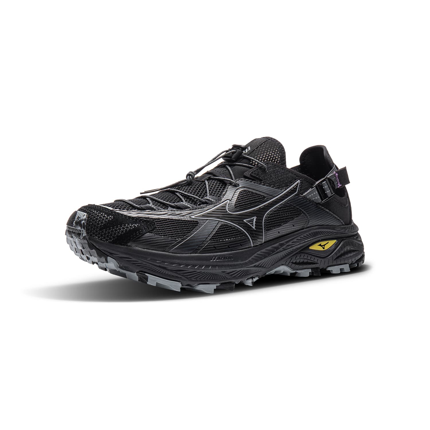 Сандалии Mizuno Racer Trail Дышащая Быстросохнущая Обувь для Водных Спортов Унисекс Черная - изображение 2