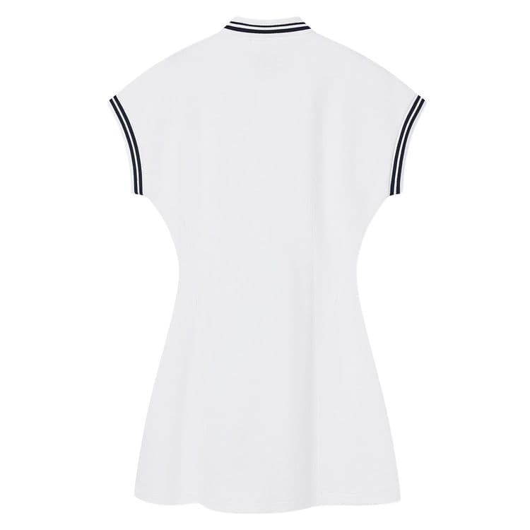 Платье LACOSTE SS26 Короткое платье с короткими рукавами для женщин - изображение 2