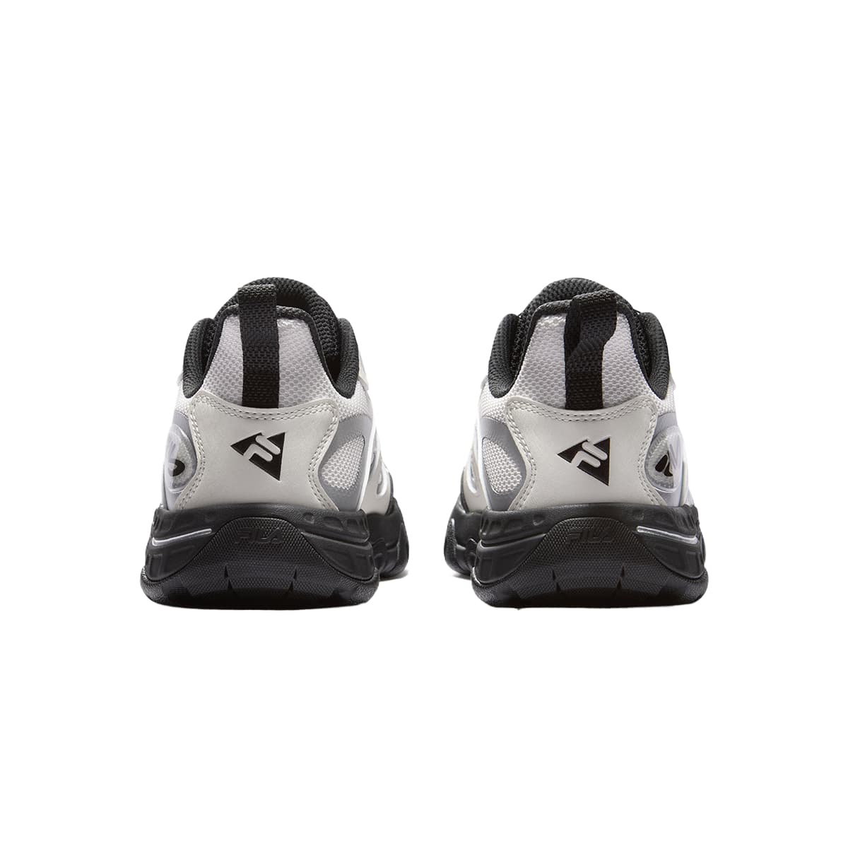 FILA KIDS Текстиль Синтетическая кожа Дышащий Поддержка Низкий верх Уличная обувь Прозрачный Белый Черный Детский - изображение 4