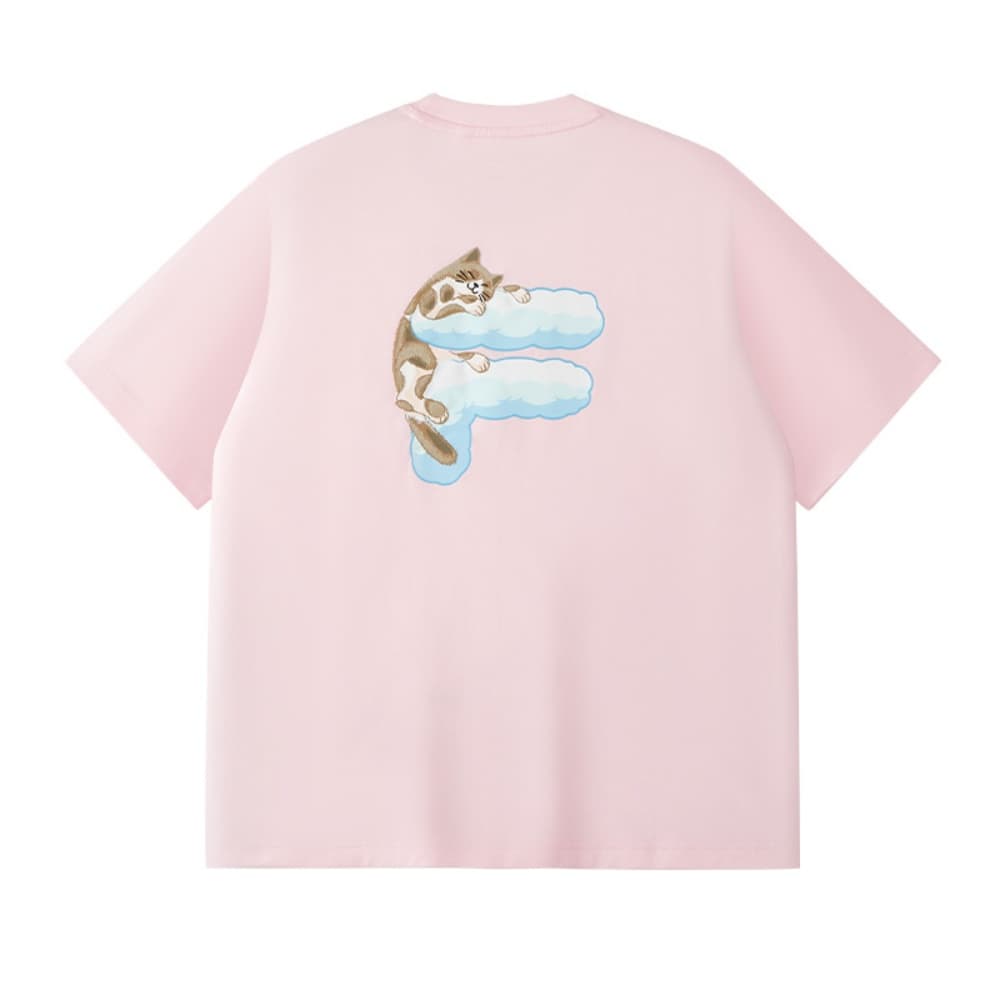Футболка FILA FUSION FOB T Рубашка Унисекс Спокойный Розовый - изображение 1