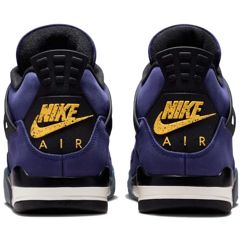 Ретро баскетбольные кроссовки Jordan Air Jordan 4 MID Топ Ретро Баскетбольные Кроссовки Мужские Фиолетовые - изображение 5