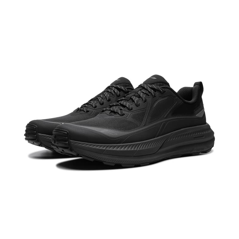 Кроссовки Li-Ning LINING Cloud На открытом воздухе Амортизация Легкий Oтскок Лоу-топы Альпинистские и туристические ботинки Мужской Ночной черный - изображение 4