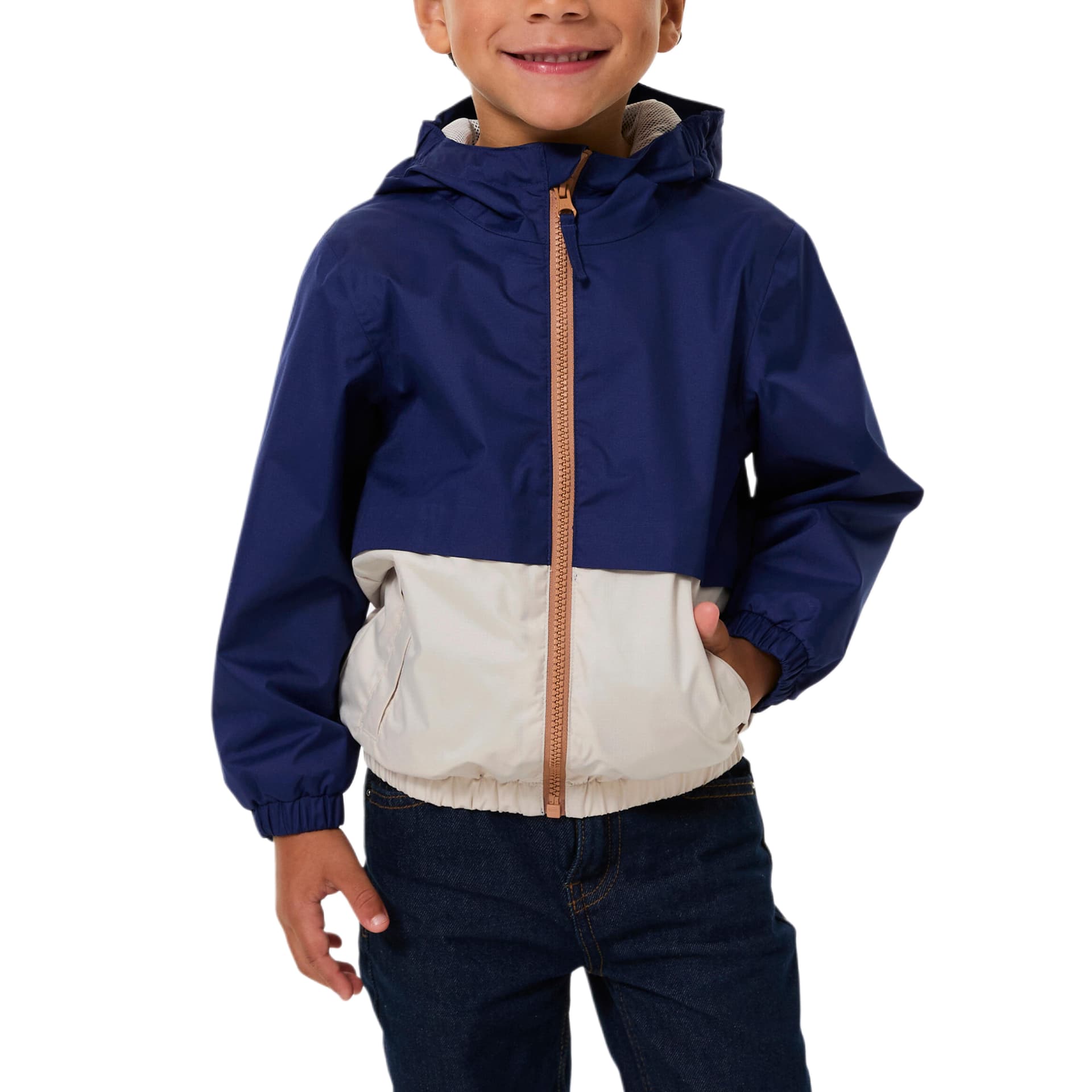 DECATHLON MH500 Темно-синий Освежающий вариант Мел Серый Kids Куртки - изображение 1