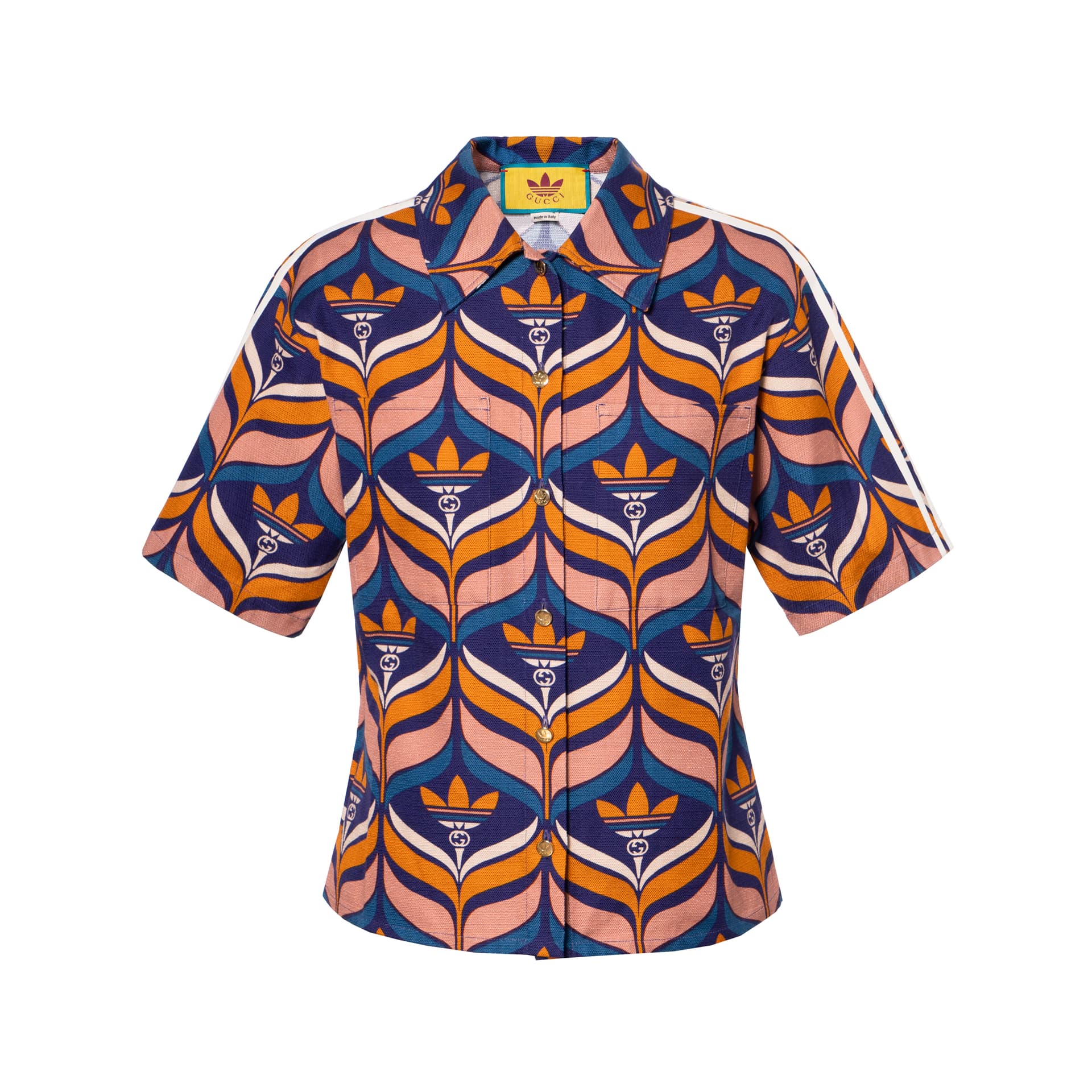 Рубашка GUCCI x adidas originals SS22 Logo - изображение 1