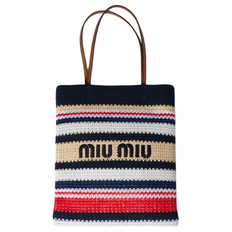 Мини-сумка MIU MIU Raffia - изображение 1