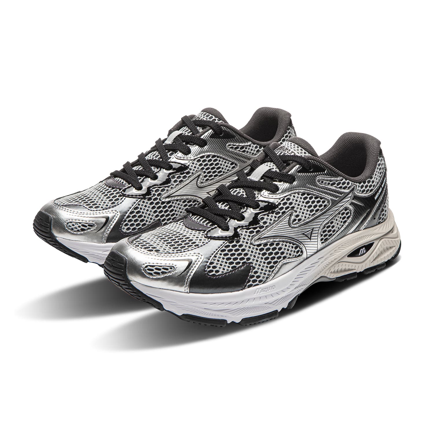 Кроссовки для бега Mizuno Racer S Low Топ Повседневные кроссовки для бега Унисекс Deep Темно-серый - изображение 4
