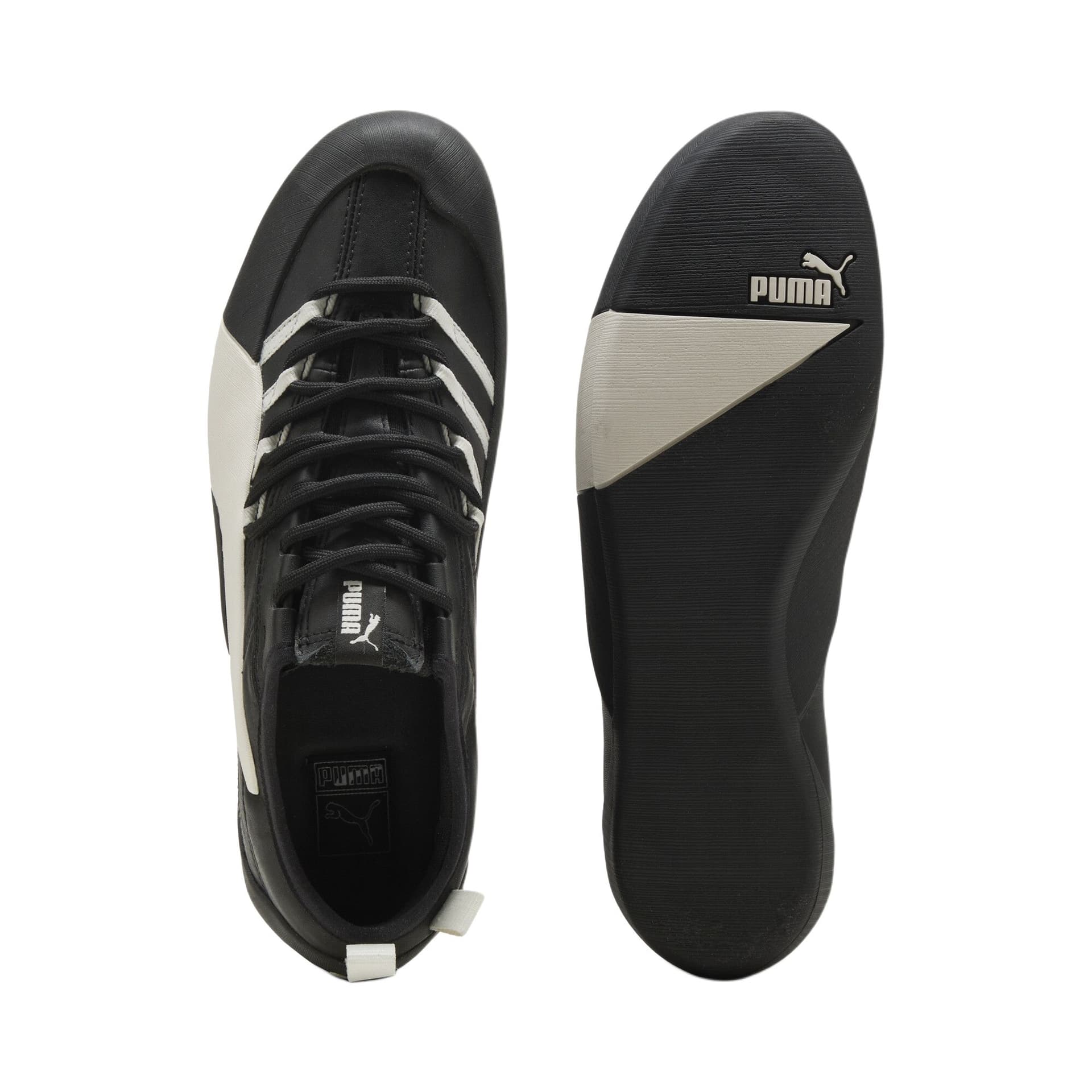 Кроссовки PUMA KLIM Износостойкие Низкие Повседневные Кроссовки Унисекс Черно-Белые - изображение 3