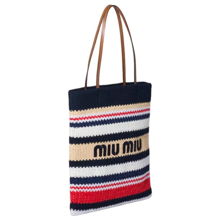 Мини-сумка MIU MIU Raffia - изображение 2