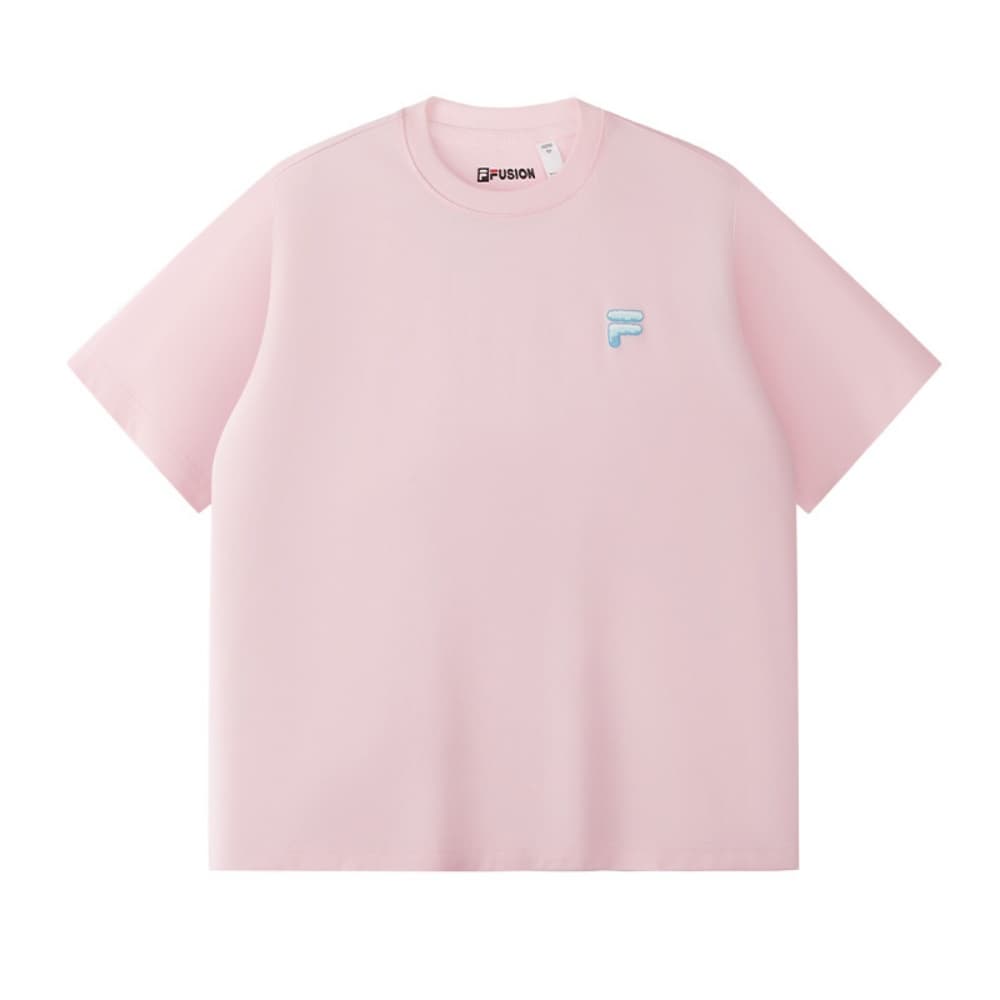 Футболка FILA FUSION FOB T Рубашка Унисекс Спокойный Розовый - изображение 2