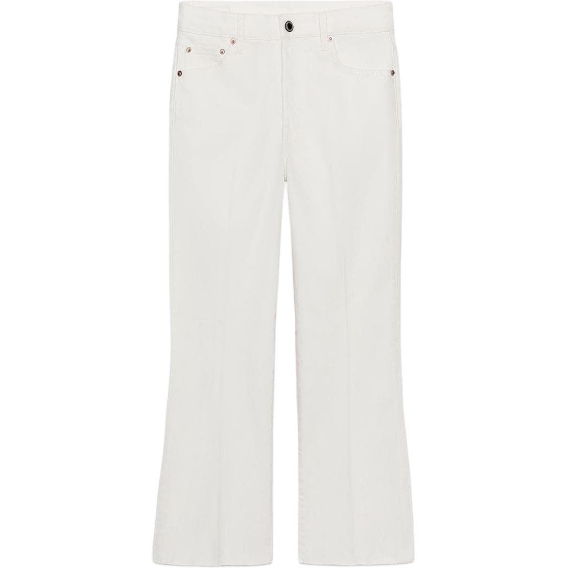 Джинсы ZARA ZW Белый Женские Джинсы - изображение 1