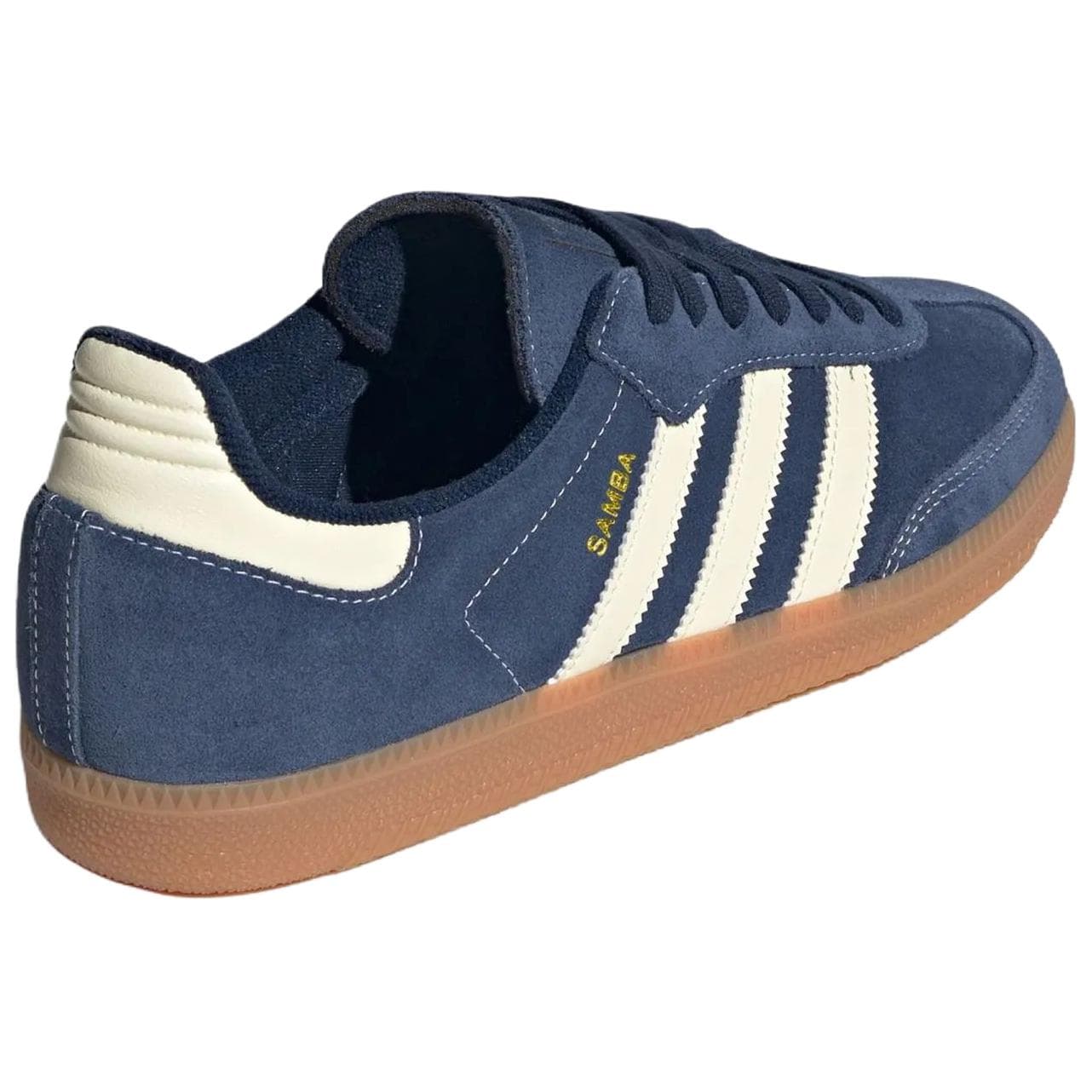 Кроссовки Adidas Originals Samba OG Low Топ Кеды немецкой армии (GAT) Унисекс Голубой бежевый Белый - изображение 4