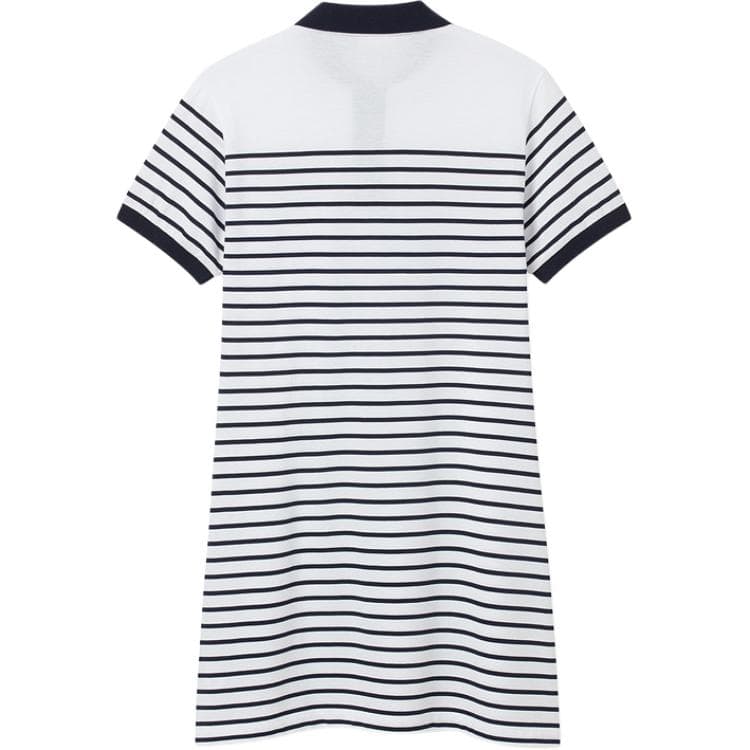 Платье LACOSTE Короткое платье с короткими рукавами для женщин - изображение 2