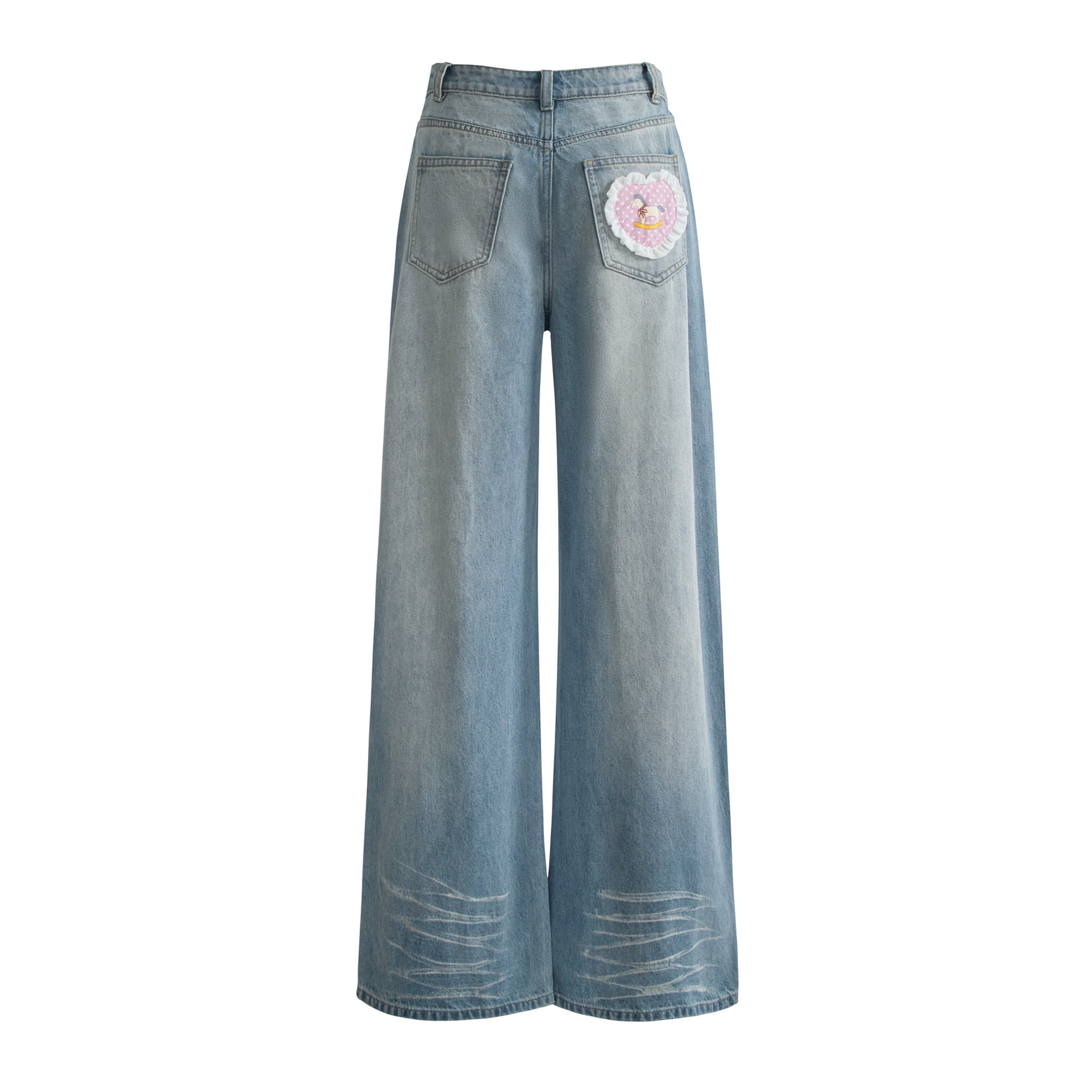 Джинсы UNIFREE Blue Women's Jeans UNIFREE Синий Женские Джинсы - изображение 2