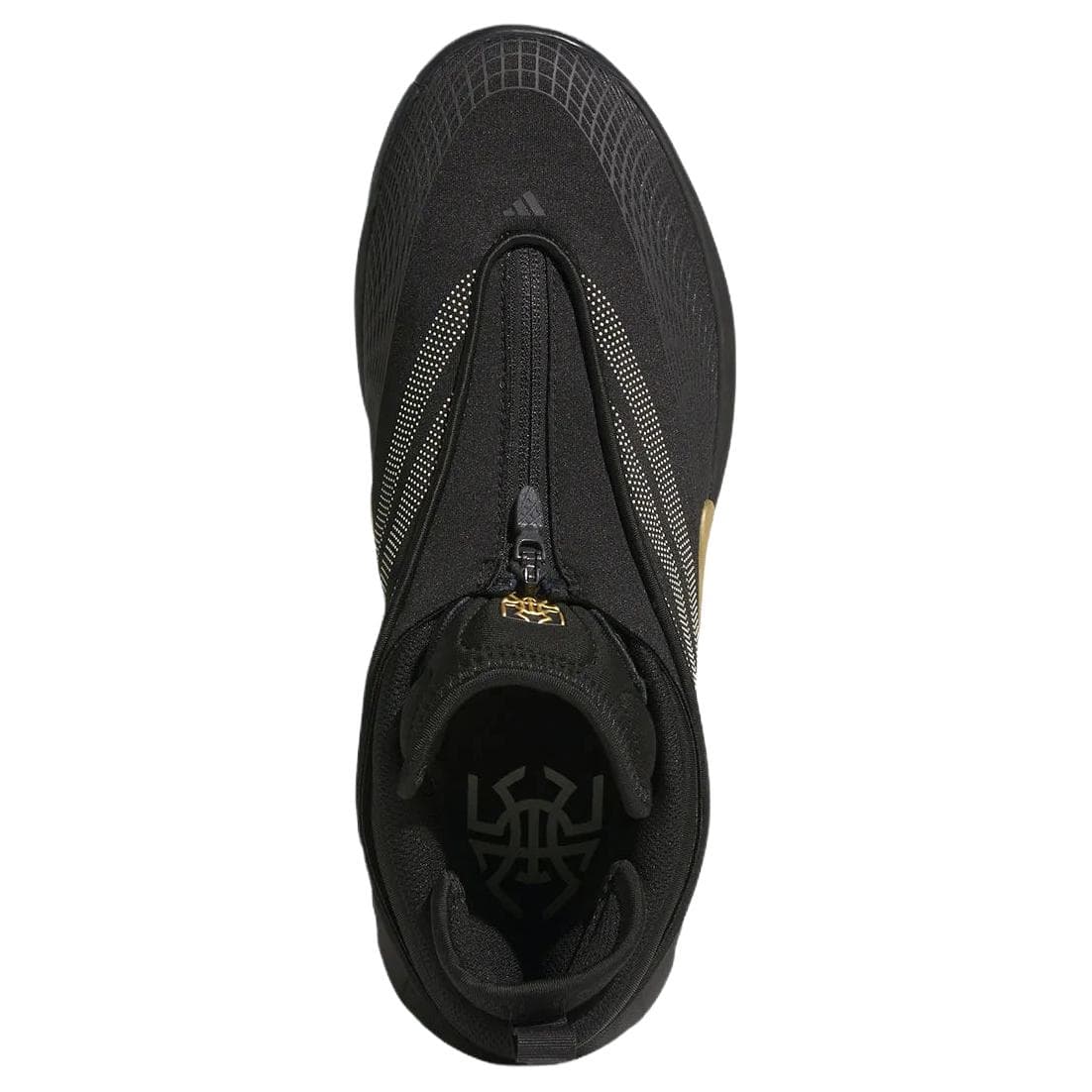 Кроссовки для баскетбола Adidas D.O.N. Issue #7 Баскетбольные кроссовки Мужской Черный золотой - изображение 4