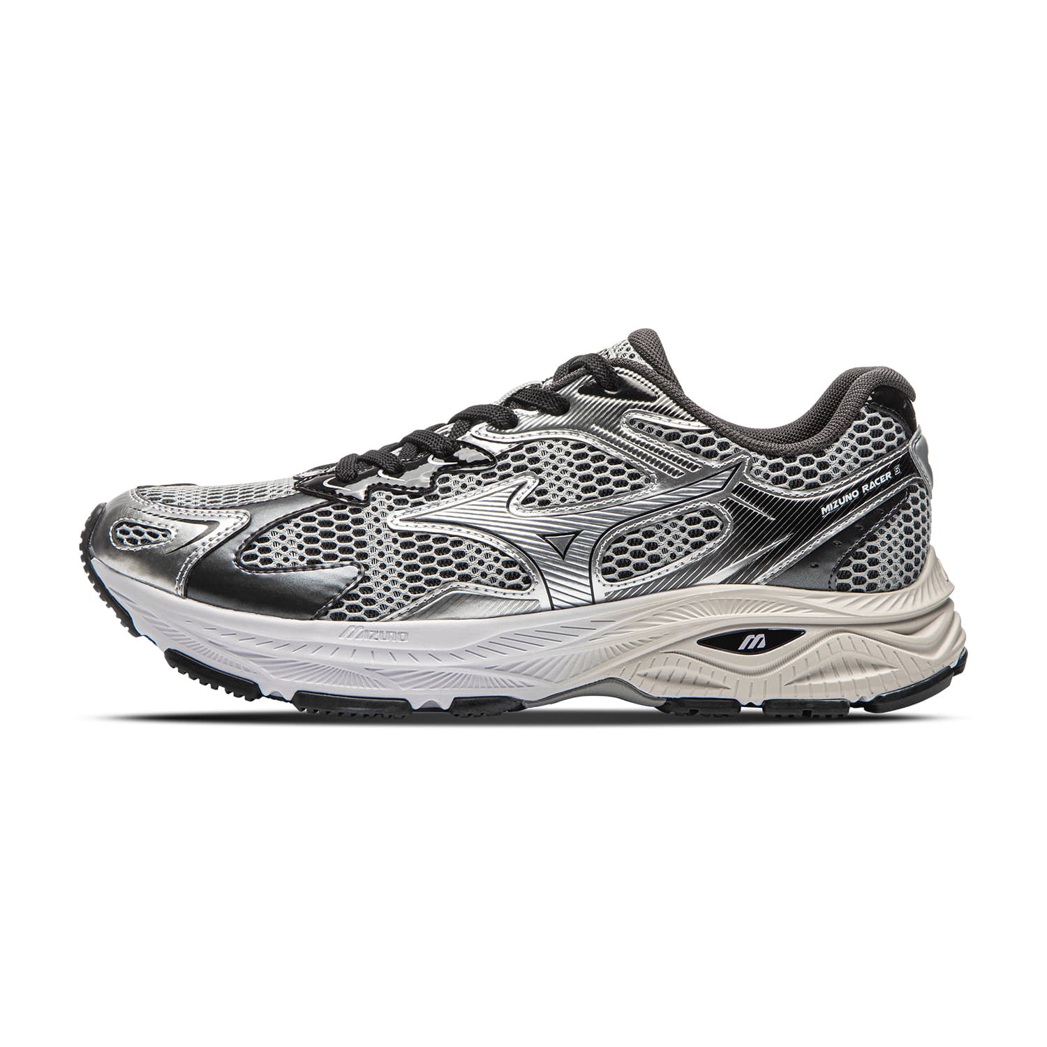 Кроссовки для бега Mizuno Racer S Low Топ Повседневные кроссовки для бега Унисекс Deep Темно-серый - изображение 1