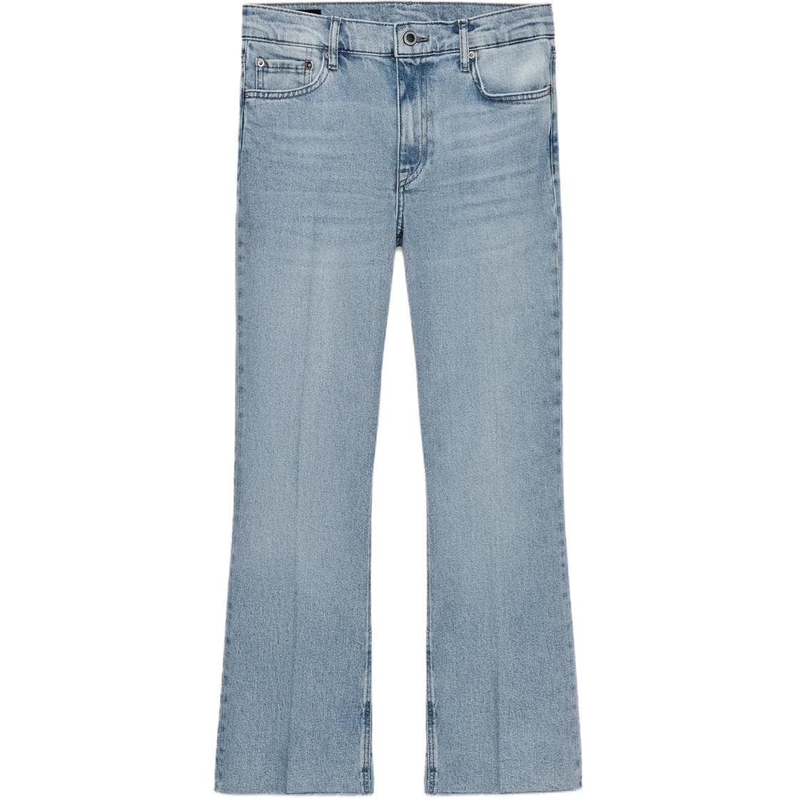 Джинсы ZARA ZW Светло-синие женские джинсы - изображение 1
