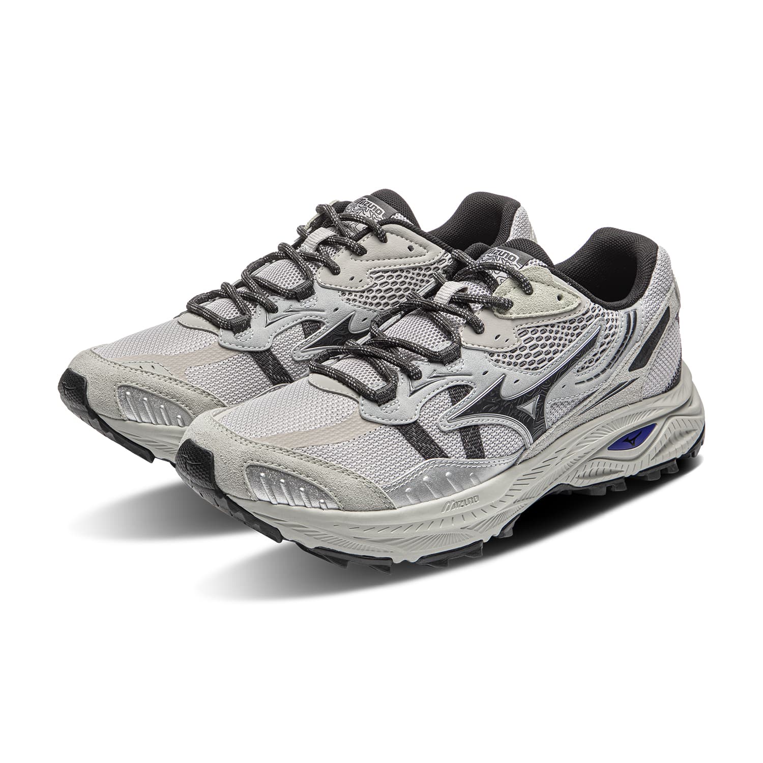 Кроссовки для бега Mizuno Racer ADV Лоу-топы Повседневные кроссовки для бега Унисекс Тундровый Серый - изображение 4