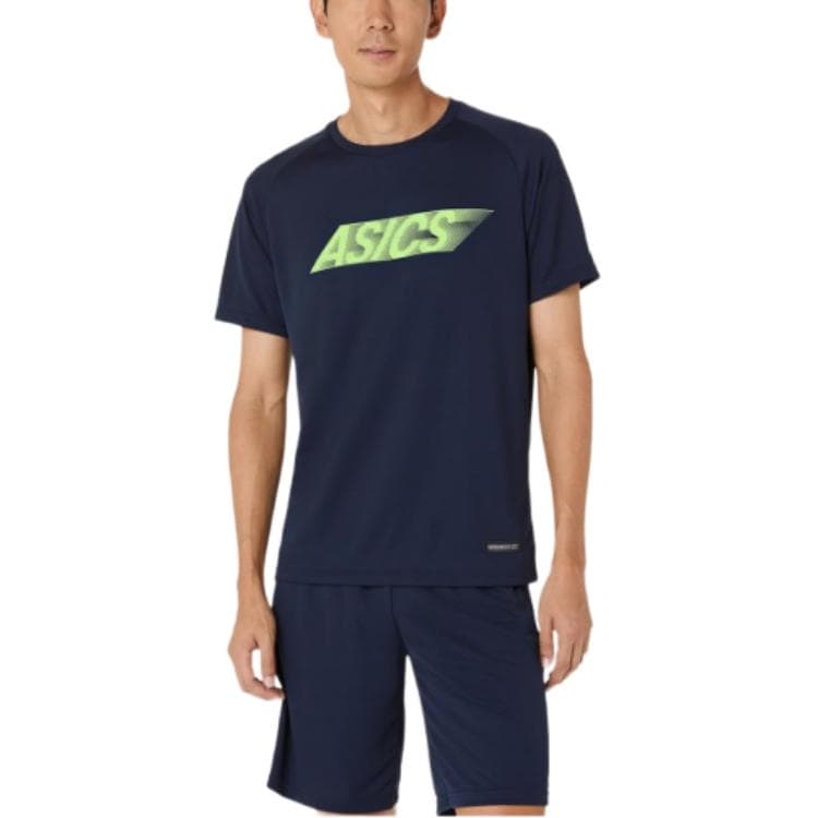 Футболка Asics Синий Унисекс T-рубашки - изображение 1